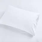 Alternate image 3 for Charcoal-Infused Microfiber Queen Sheet Set in White