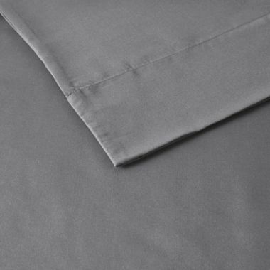 Charcoal-Infused Microfiber Full Sheet Set in Charcoal. View a larger version of this product image.