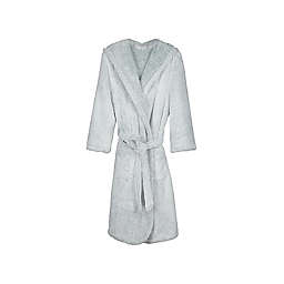Wild Sage™ Small/Medium Women's Solace Sherpa Robe in Frosted Granite Green