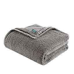 Woolrich® Burlington Berber Twin Blanket in Grey
