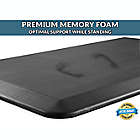 Alternate image 5 for ComfiLife Anti-Fatigue 39-Inch Memory Foam Comfort Mat in Black