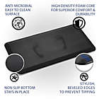 Alternate image 2 for ComfiLife Anti-Fatigue 39-Inch Memory Foam Comfort Mat in Black