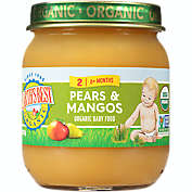 Earth&#39;s Best&reg; 4 oz. Stage 2 Organic Pears &amp; Mangos Baby Food