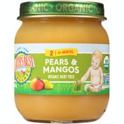 Earth's Best&reg; 4 oz. Stage 2 Organic Pears &amp; Mangos Baby Food
