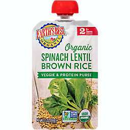 Earth's Best® Organic 3.5 oz. Spinach Lentil Brown Rice Veggie & Protein Puree