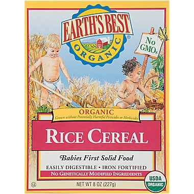 Earth&#39;s Best&reg; Organic 8 oz. Whole Grain Rice Cereal. View a larger version of this product image.