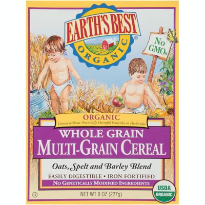 Earth&#39;s Best&reg; Organic 8 oz. Whole Grain Multi-Grain Cereal