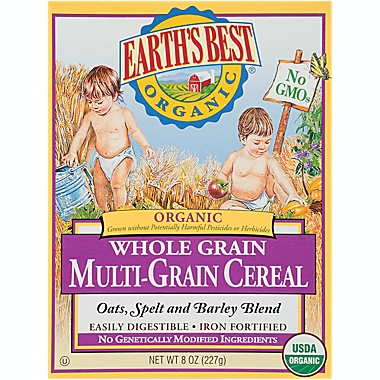 Earth&#39;s Best&reg; Organic 8 oz. Whole Grain Multi-Grain Cereal. View a larger version of this product image.