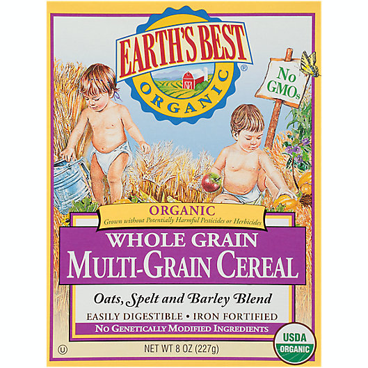 Alternate image 1 for Earth's Best® Organic 8 oz. Whole Grain Multi-Grain Cereal