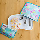 Alternate image 2 for green sprouts&reg; 2-Pack Reusable Insulated Sandwich Bags in Aqua Butterflies