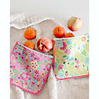 Alternate image 2 for green sprouts&reg; 2-Pack Reusable Insulated Sandwich Bags in Pink Flower Field
