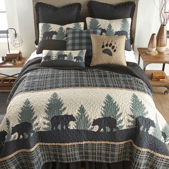 Donna Sharp Bear Walk Plaid Quilt Bed Bath Beyond