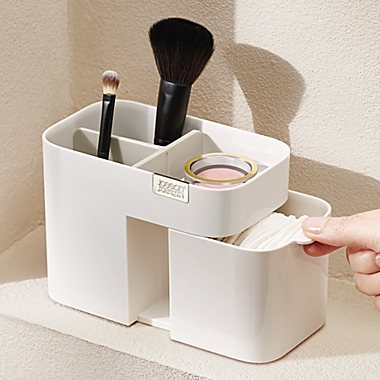 Joseph Joseph&reg; Viva&trade; Compact Cosmetic Organizer in Shell. View a larger version of this product image.