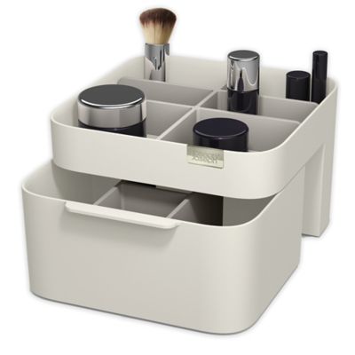 Joseph Joseph&reg; Viva&trade; Cosmetic Organizer with Drawer in Shell