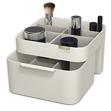 Joseph Joseph&reg; Viva&trade; Cosmetic Organizer with Drawer in Shell. View a larger version of this product image.