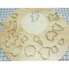 Alternate image 8 for H for Happy&trade; 40-Count Fall/Winter Seasonal Holiday Cookie Cutters in Silver