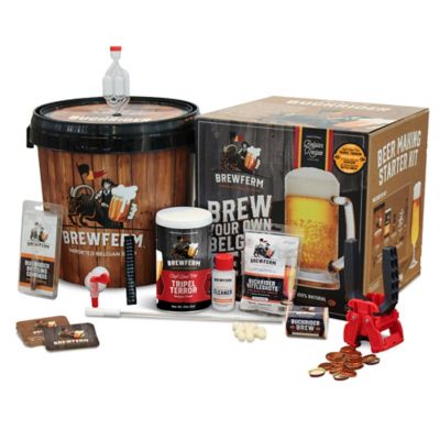 Brewferm&reg; Buckriders Belgium Home Brewing Premium Deluxe Tripel Terror Craft Beer Kit
