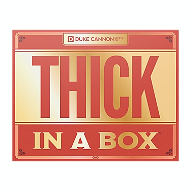 Duke Cannon Supply Co&reg; Thick In A Box 3x Thicker Than Teenage Body Wash. View a larger version of this product image.