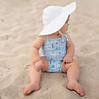 Alternate image 1 for i play.&reg; by green sprouts&reg; Size 0-6M Brim Sun Hat in White