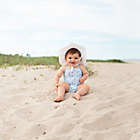 Alternate image 2 for i play.&reg; by green sprouts&reg; Size 0-6M Brim Sun Hat in White