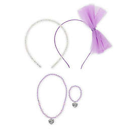 Capelli New York 4-Piece Hair and Jewelry Set