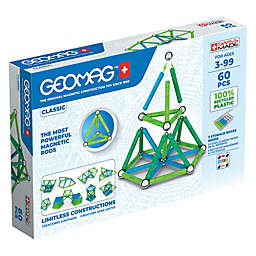 Geomag™ Classic 60-Piece Magnetic Construction Set in Blue/Green