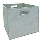 Alternate image 0 for Squared Away&trade; 13-Inch Collapsible Storage Bin in Bok Choy Speckle