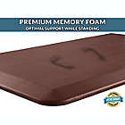 Alternate image 6 for ComfiLife Anti-Fatigue Premium 39-Inch Memory Foam Comfort Mat in Brown