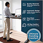 Alternate image 9 for ComfiLife Anti-Fatigue Premium 39-Inch Memory Foam Comfort Mat in Brown