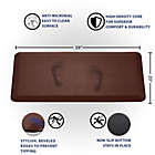 Alternate image 2 for ComfiLife Anti-Fatigue Premium 39-Inch Memory Foam Comfort Mat in Brown
