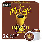 McCafe&reg; Breakfast Blend Coffee Keurig&reg; K-Cup&reg; Pods 24-Count