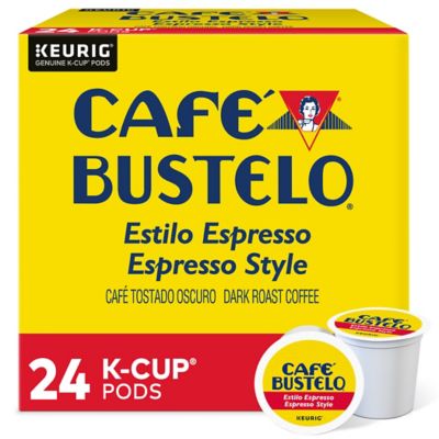 Caf&eacute; Bustelo&reg; Espresso Style Coffee Keurig&reg; K-Cup&reg; Pods 24-Count
