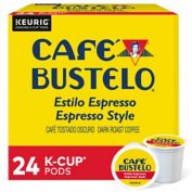 Caf&eacute; Bustelo&reg; Espresso Style Coffee Keurig&reg; K-Cup&reg; Pods 24-Count