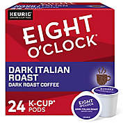 Eight O&#39; Clock&reg; Dark Italian Roast Coffee Keurig&reg; K-Cup&reg; Pods 24-Count