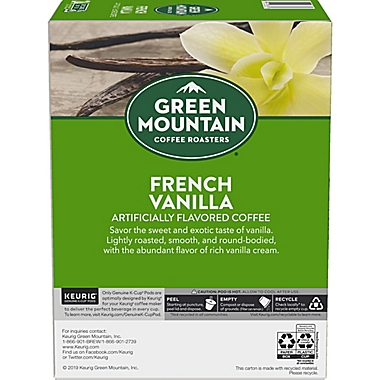 Green Mountain Coffee&reg; French Vanilla Keurig&reg; K-Cup&reg; Pods 24-Count. View a larger version of this product image.