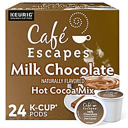 Cafe Escapes® Milk Chocolate Hot Cocoa Keurig® K-Cup® Pods 24-Count