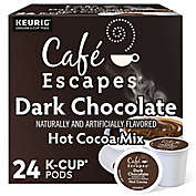 Caf&eacute; Escapes&reg; Dark Chocolate Hot Cocoa Keurig&reg; K-Cup&reg; Pods 24-Count