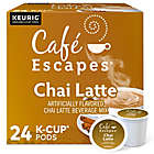 Alternate image 0 for Cafe Escapes&reg; Chai Latte Keurig&reg; K-Cup&reg; Pods 24-Count