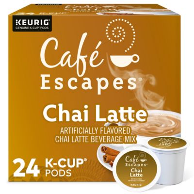 Cafe Escapes&reg; Chai Latte Keurig&reg; K-Cup&reg; Pods 24-Count