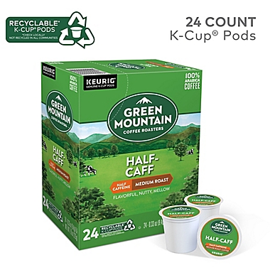 Green Mountain Coffee&reg; Half-Caff Coffee Keurig&reg; K-Cup&reg; Pods 24-Count. View a larger version of this product image.