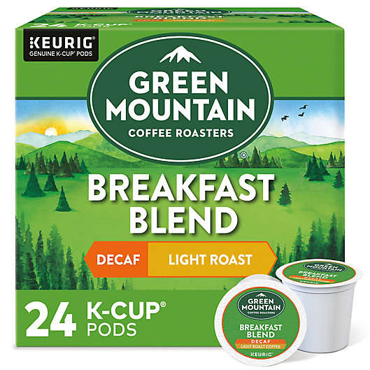 Alternate image 1 for Green Mountain Coffee® Breakfast Blend Decaf Keurig® K-Cup® Pods 24-Count