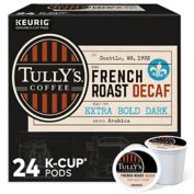 Tully's Coffee&reg; Decaf French Roast Keurig&reg; K-Cup&reg; Pods 24-Count