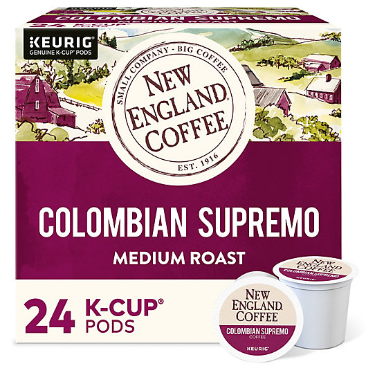 Alternate image 1 for New England Coffee® Colombian Supremo Coffee Keurig® K-Cup® Pods 24-Count