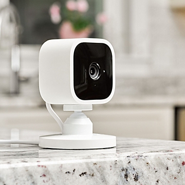 Blink by Amazon 1-Pack Mini Indoor Camera in White. View a larger version of this product image.