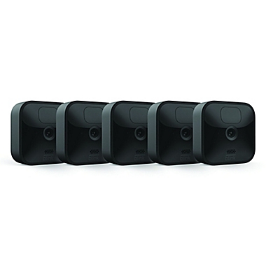 Blink by Amazon 5-Pack Outdoor Camera in Black. View a larger version of this product image.