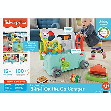 Fisher Price&reg; Laugh &amp; Learn&reg; 3-in-1 On-the-Go Camper. View a larger version of this product image.