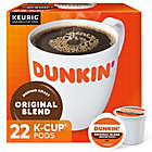 Alternate image 0 for Dunkin&#39; Donuts&reg; Original Blend Coffee Keurig&reg; K-Cup&reg; Pods 22-Count