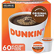 Dunkin&#39; Donuts&reg; Original Coffee Keurig&reg; K-Cup&reg; Pods 60-Count