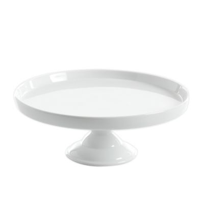 10 inch Cake Stand White Simple Style Fruit Dessert Rack Decor Serving Tray 