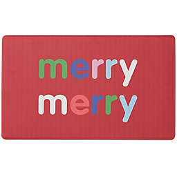 H for Happy™ 18" x 30" Merry Merry Kitchen Mat